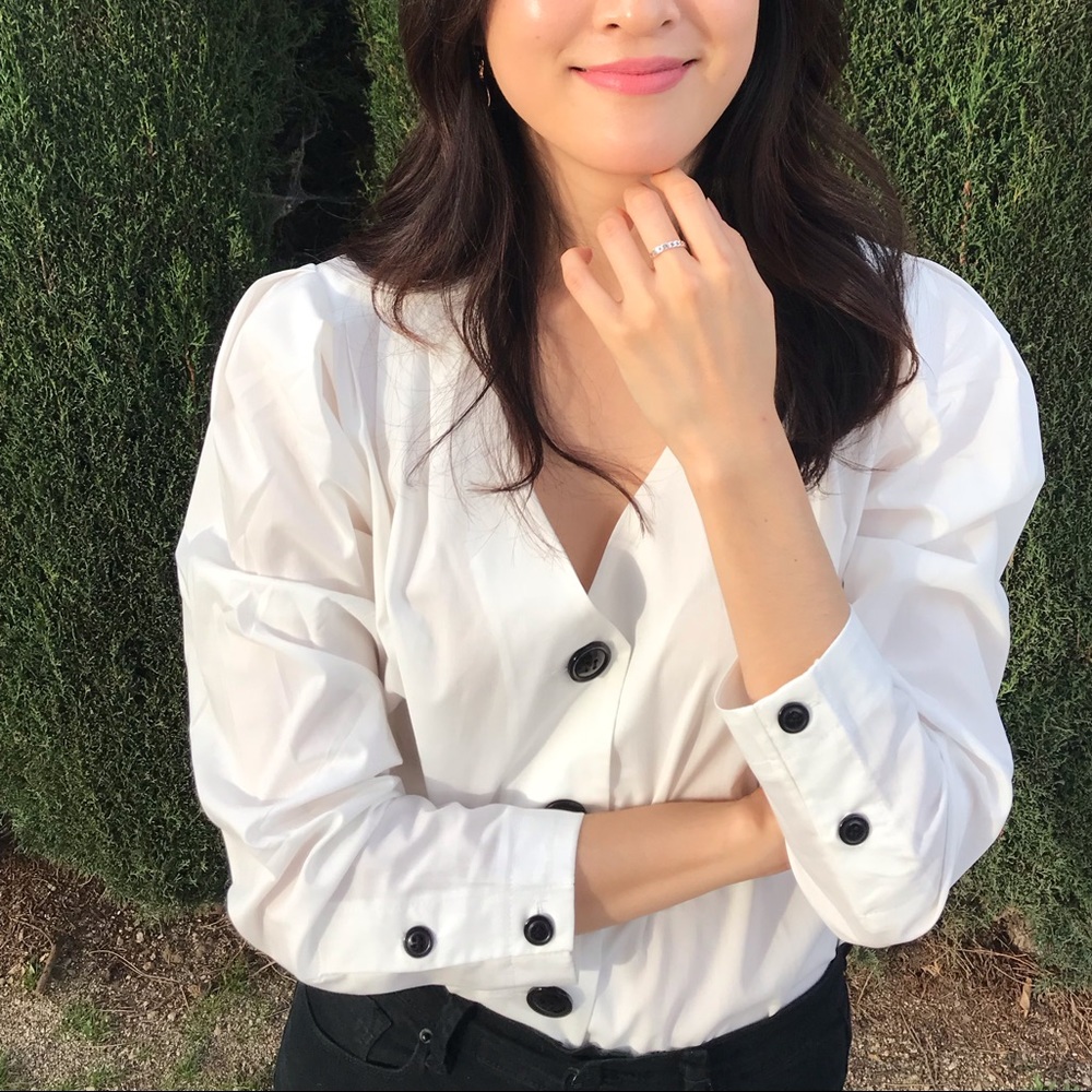 UO BUTTON DOWN POPLIN SHIRT